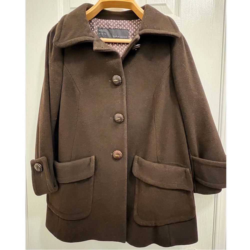 Zara Basic short coat for women